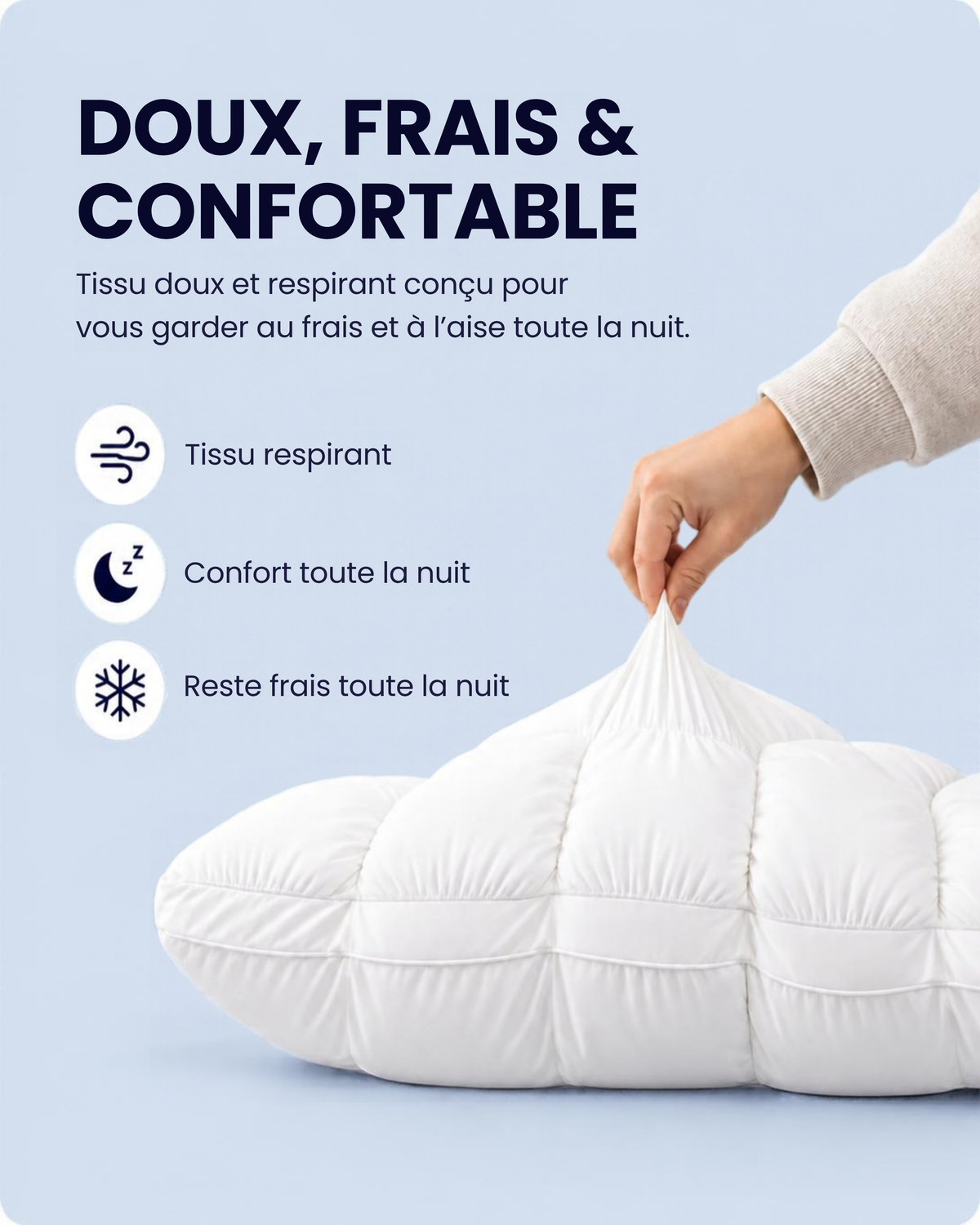 Le Fluffi oreiller confort