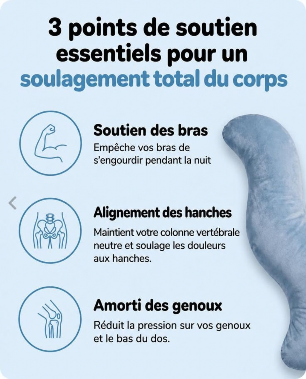 Le Snuggi coussin de corps