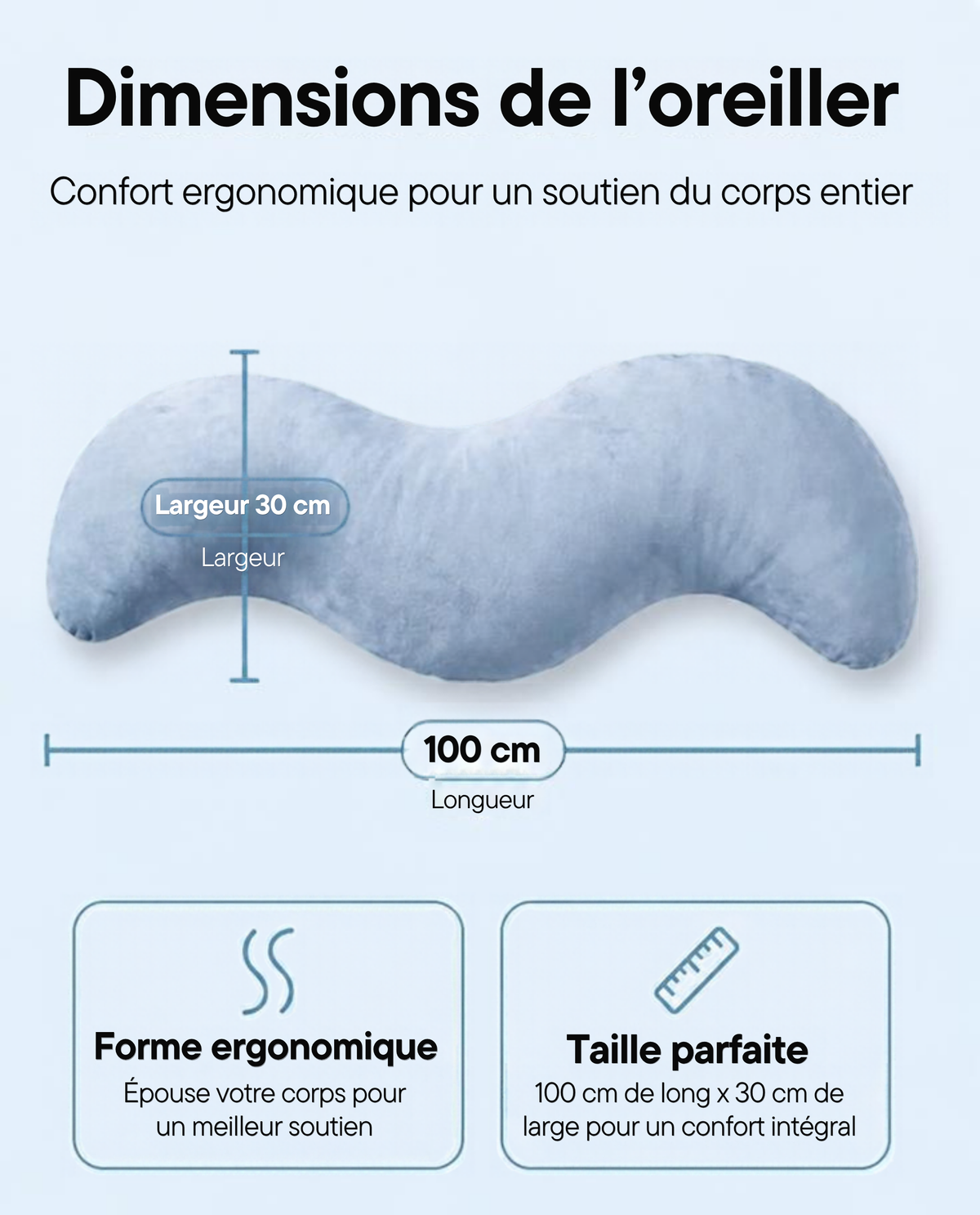 Le Snuggi coussin de corps