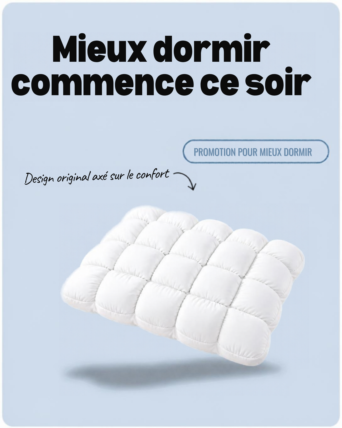 Le Fluffi oreiller confort